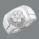 gold designer diamond ring