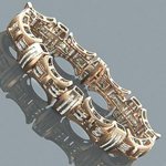 gold tennis bracelet