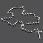 sterling silver diamond cross pendant